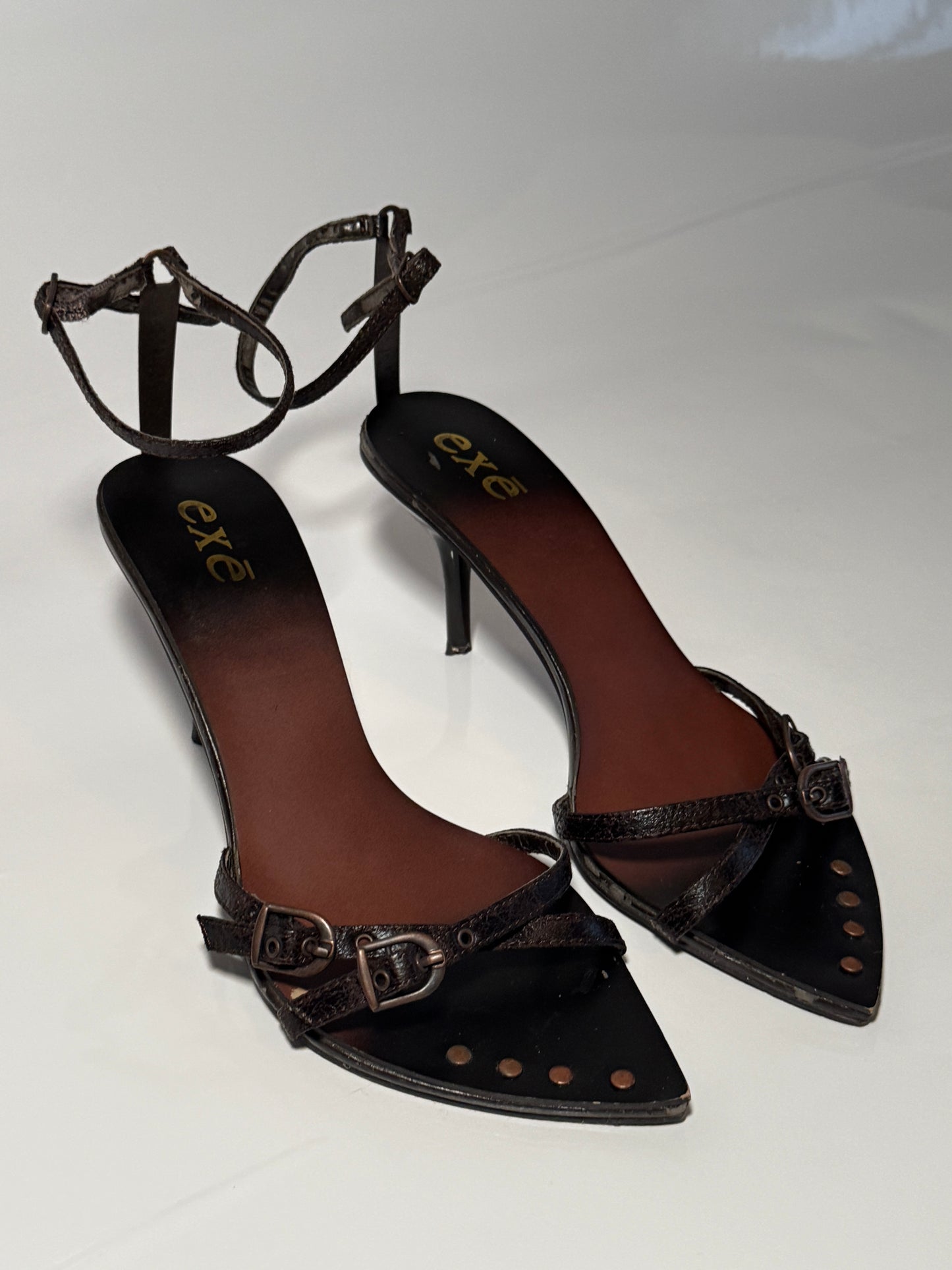 EXÉ STRAP HEELS