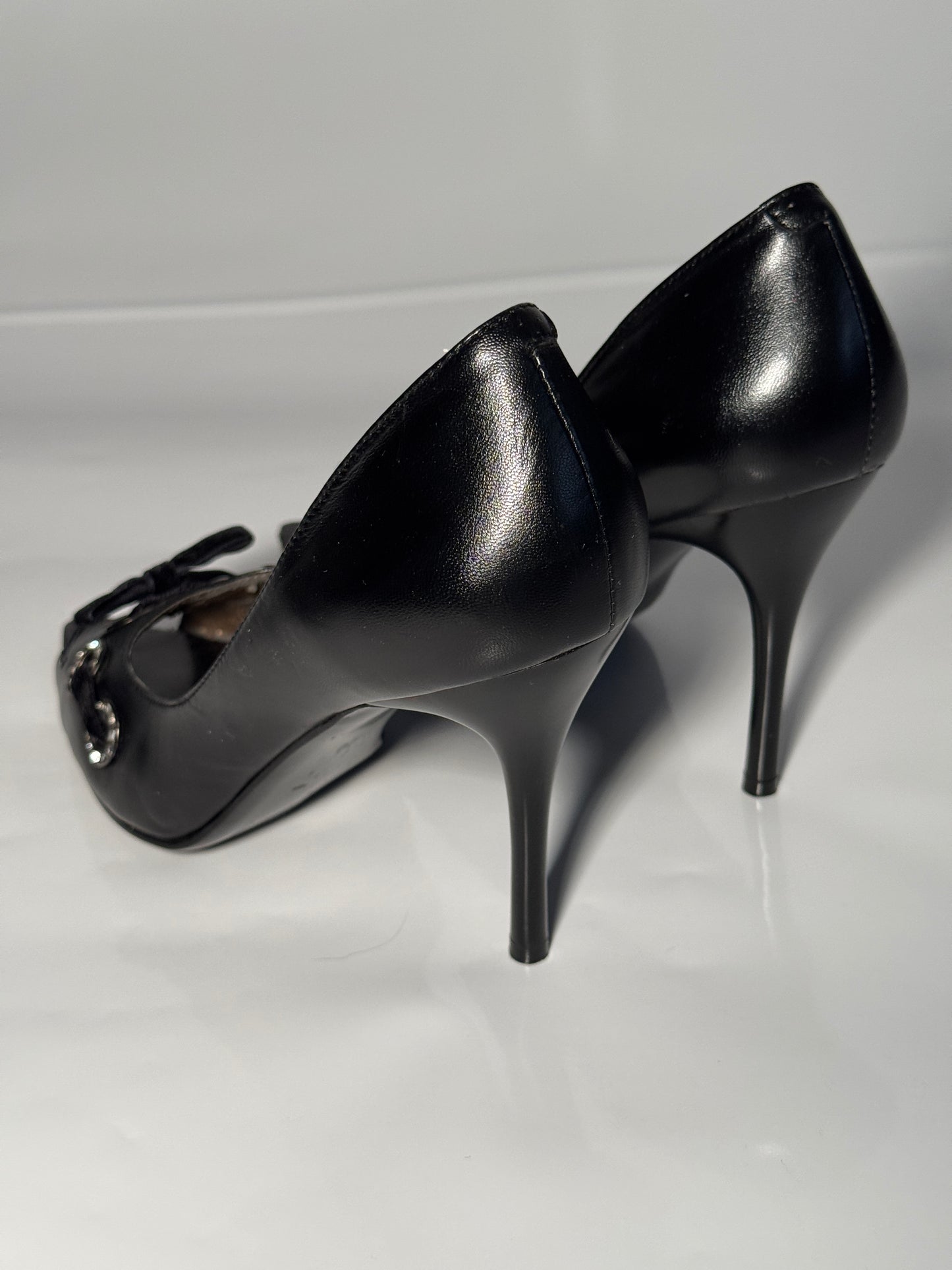 PATRIZIA RIGOTTI BOW DETAIL HEELS